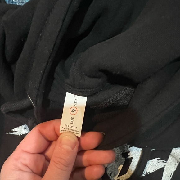 Trendy “BLOODY LEGEND” black hoodie, size youth large - Picture 2 of 2